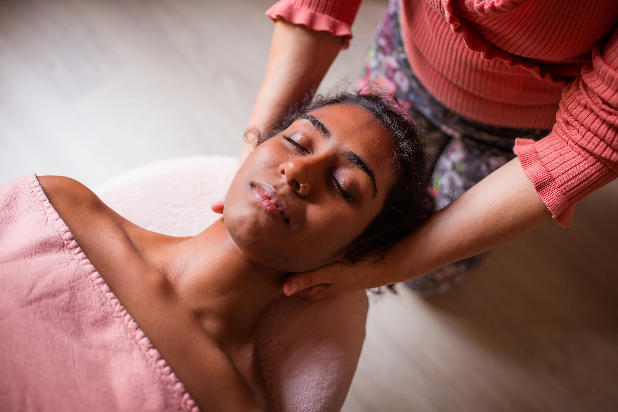 A relaxing massage at Heaven Massage Barcelona